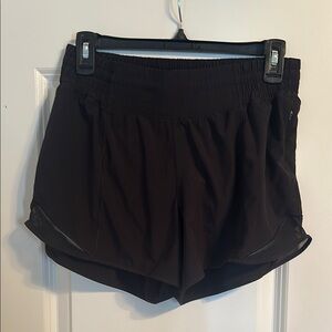 Women's Black Athletic Shorts Lululemon